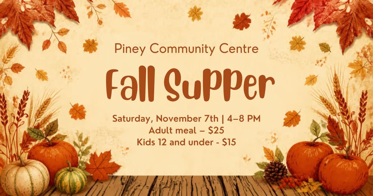 2026-11-07 – Piney Fall Supper