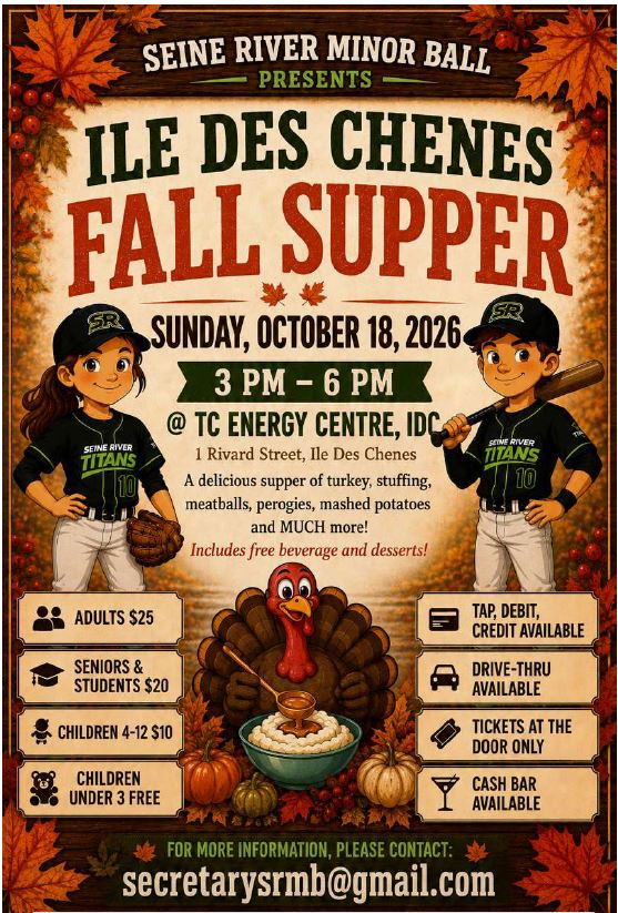 2026-10-18 – Ile Des Chenes Fall Supper