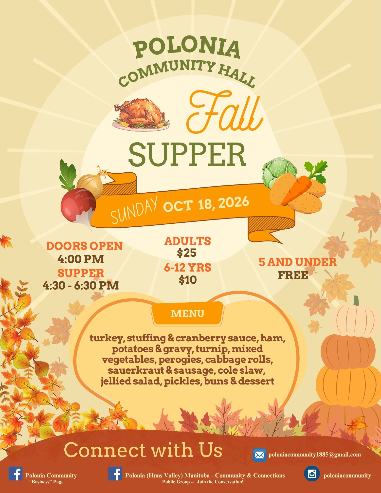 2026-10-18 – Polonia Fall Supper